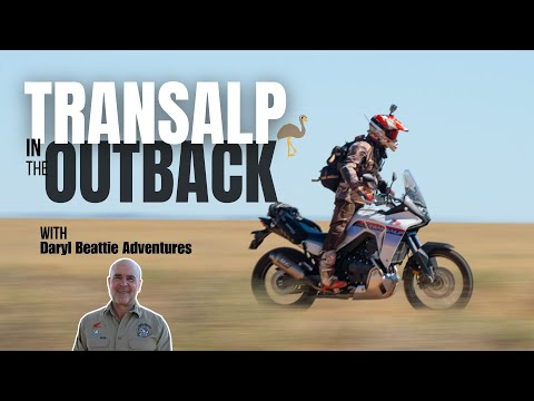 Видео: Путешествие по австралийской глубинке на Honda Transalp