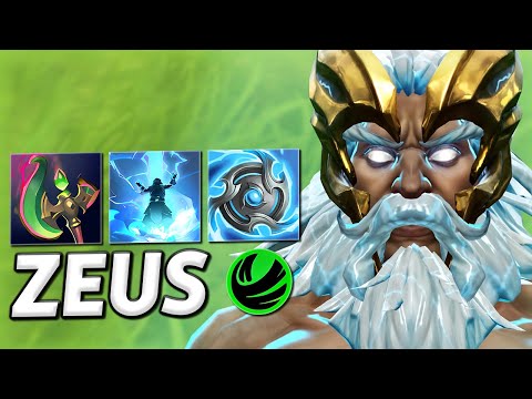 Видео: 40 Минут Выходил в Лейт на Керри ZEUS / World of Dota