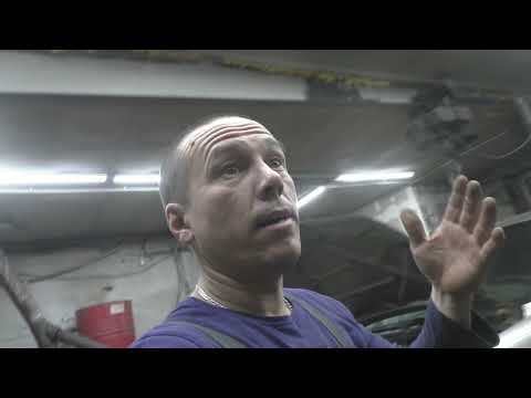 Видео: Kia Spectra маленький ударчик, а какое разрушение!!!