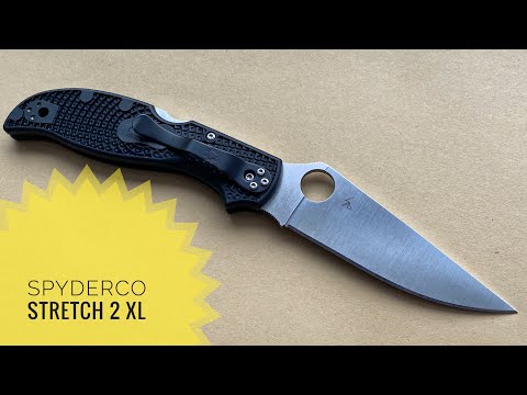 Видео: обзор Spyderco Stretch 2 XL