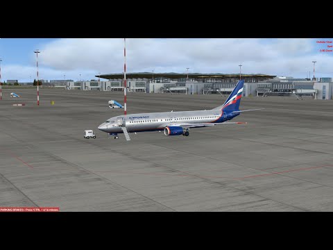 Видео: Рейс С.Петербург - Н.Новгород (ULLI - UWGG) | Boeing 737-800 | VATSIM | AFL 201 |