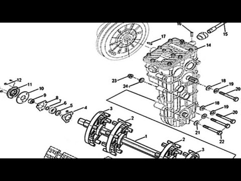 Видео: STELS VIKING S600 2015г. Меняем ведущий вал, снимаем гусеницу.