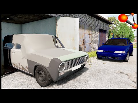 Видео: ЗАБРОШЕННАЯ КОПЕЙКА В ГАРАЖЕ! Восстановим? - BeamNg Drive