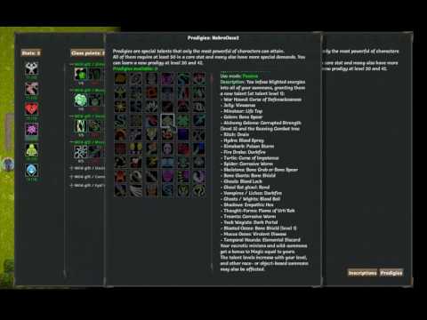 Видео: Tales of Maj'Eyal Обзор класса Oozemancer