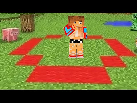 Видео: Майнкрафт но Красный круг Расширяется каждую Минуту