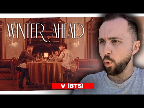Видео: V (BTS) - Winter Ahead (Cinematic Still ver.) // реакция на кпоп