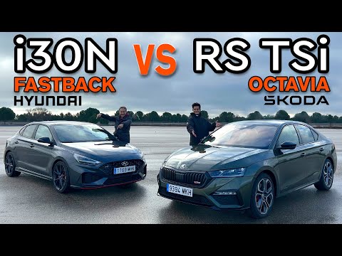 Видео: Hyundai i30N Fastback vs Skoda Octavia RS TSi 🏎️ спорткары на каждый день