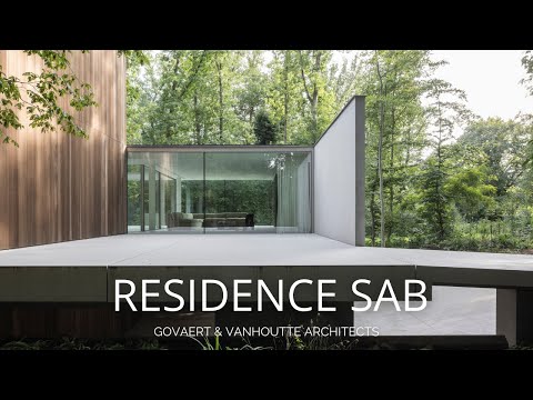 Видео: Стекло и бетон в равновесии | Residence SAB
