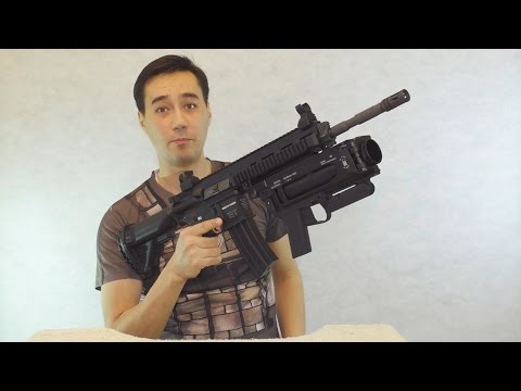 Видео: Обзор страйкбольного HK416 AEG от VFC (Umarex)