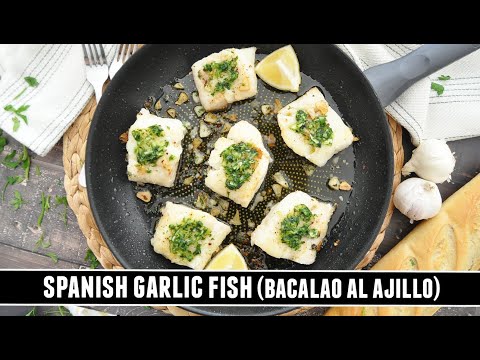 Видео: Рыба с чесноком в испанском стиле | Один из самых известных рыбных рецептов Испании