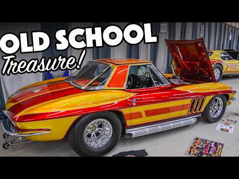 Видео: Дрэг-кары CORVETTE, кастомы 70-х и редкие детали ПЕРЕГРУЗКА!