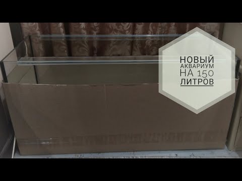 Видео: Новый аквариум на 150 литров ( Кратко какую акву буду запускать )