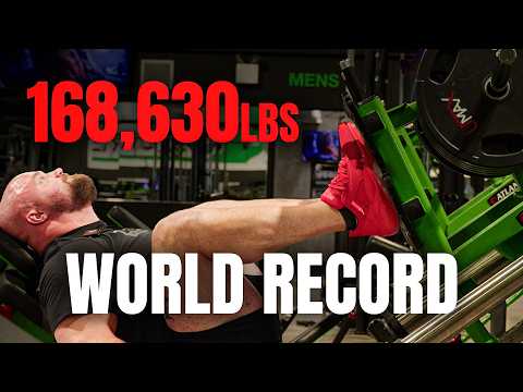 Видео: Задача на установление МИРОВОГО РЕКОРДА весом 168 630 фунтов (Вы справитесь?)