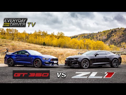 Видео: Mustang Shelby GT350R против Camaro ZL1 — Соперничество | Everyday Driver TV, сезон 2