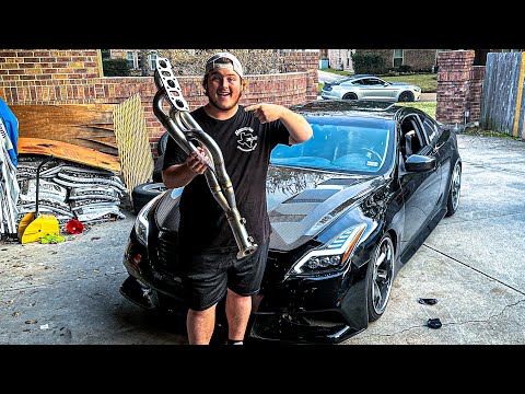 Видео: Длиннотрубные разъемы PPE на моем G37 (ISR Single + длиннотрубные разъемы PPE)