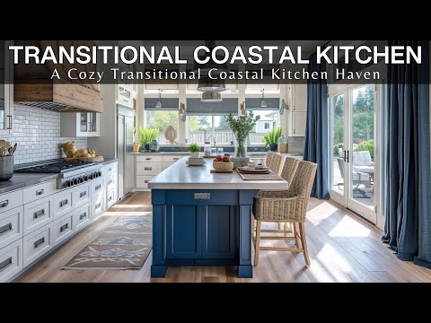 Видео: Идеи для кухни в прибрежном стиле: полное руководство по созданию уютной кухни в переходном стиле