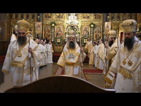 Видео: Патриаршеска Литургия за празника на св. крал Стефан Милутин в столичния храм „Св. вмчца Неделя“☦️