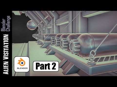 Видео: БЛЕНДЕР ЧЕЛЛЕНДЖ: ВИЗИТ ИНОПЛАНЕТЯН (ЧАСТЬ 2)
