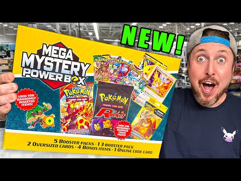 Видео: Я нашел набор CHASE в НОВОЙ коробке Mega Pokemon Mystery Box!
