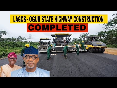 Видео: Строительство скоростной автомагистрали Лагос-Огун завершено