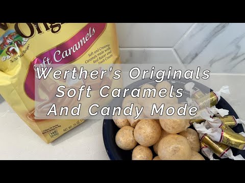 Видео: Сублимированная сушка Werther's Originals Soft Caramels and Candy Mode