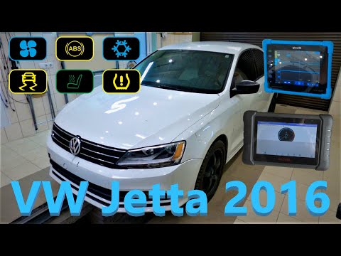 Видео: VW Jetta 1.8 TSI 2016 USA - АБС, TPMS, климат, зеркала, ошибки....