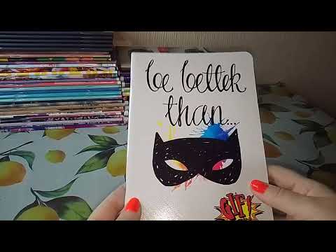 Видео: Коллекция блокнотов и тетрадей. Октябрь 24)