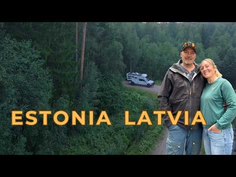 Видео: Кемпинг для грузовиков по Эстонии и Латвии