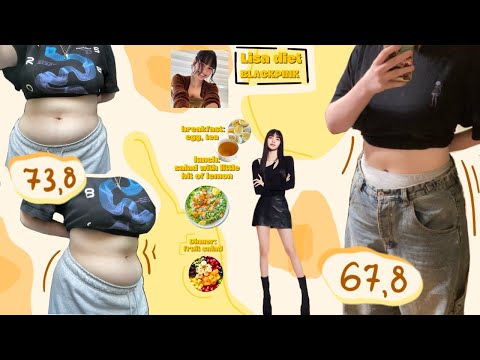 Видео: диета BLACKPINK | похудела за месяц на 6кг, пробую диету айдолов