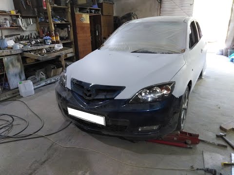 Видео: Провисает бампер на Mazda3?выставляем зазоры по морде