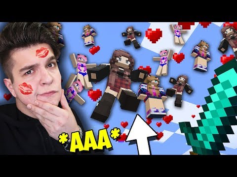 Видео: МАЙНКРАФТ, НО С НЕБА ПАДАЮТ ДЕВУШКИ КАЖДУЮ МИНУТУ!