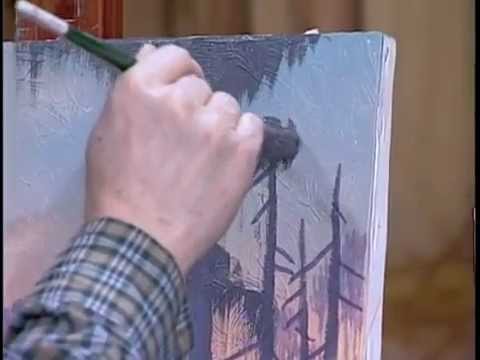 Видео: Джерри Ярнелл научит вас рисовать испанский мох на кипарисах.