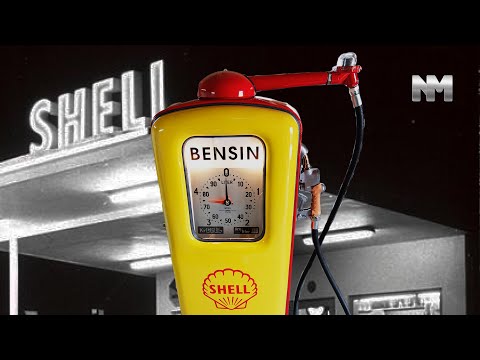Видео: Восстановление старой заправочной колонки Shell