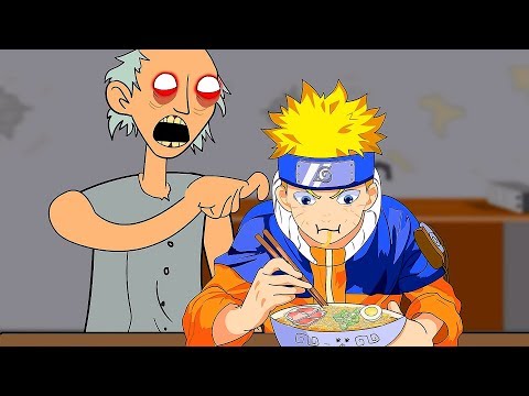 Видео: GRANNY СРЕЩУ NARUTO