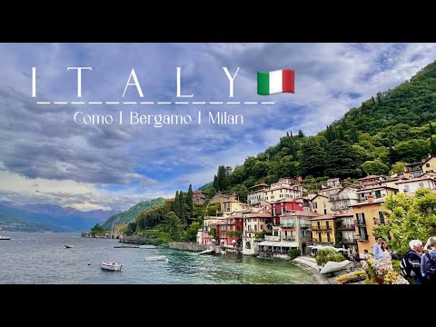 Видео: ITALY в Зеркале: с BERGAMO до озера COMO. Golden Triangle: BELLAGIO-MENAGGIO-VARENNA. MILANO.