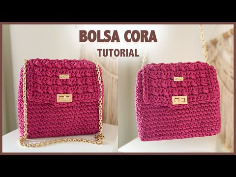 Видео: Вязаная сумка крючком, МАСТЕР-КЛАСС, Crochet Bag Step by Step