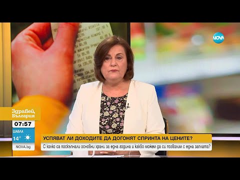 Видео: КНСБ отчита драстично поскъпване на основни храни от борсата до щанда