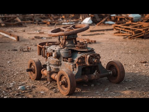 Видео: Ни США, ни Китай не ожидали этого! Металлолом превращён в мини-гидроусилитель руля