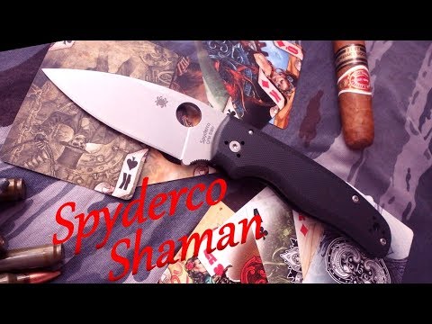 Видео: Spyderco Shaman - коктейль из лучших ингредиентов