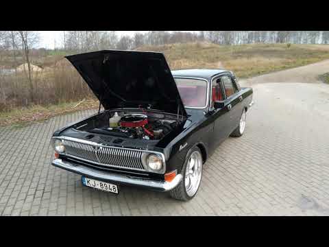 Видео: Gaz 24, VOLGA,  ЗМЗ V8, мечту сделал !!!