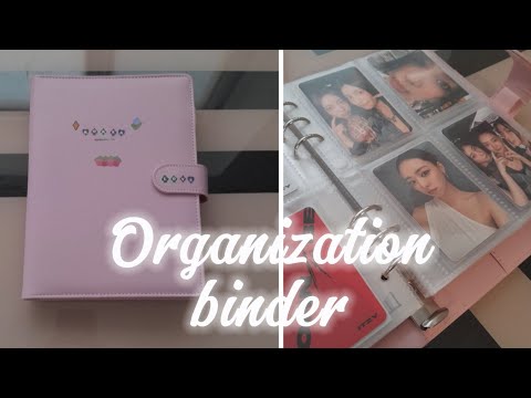 Видео: Организация биндера itzy, stray kids, illit, (G)i-dle/ organization binder♡