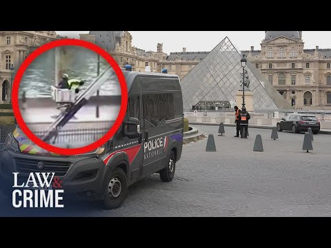 Видео: Шокирующее задержание после ограбления Лувра — все подробности