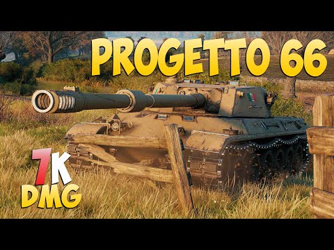 Видео: Progetto 66 - 7 Kills 7K DMG - Самостоятельный! - Мир Танков