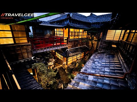 Видео: Ночевка в старом японском отеле Ryokan за 42 доллара, о котором никто не знает | Hoshidekan