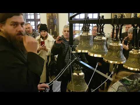 Видео: Мастер-класс колокольного звона иеродиакон Роман (Огрызков) часть I