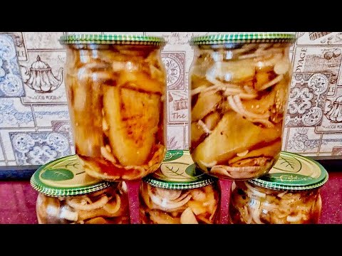 Видео: Мариновані баклажани на зиму.  Простий та смачний рецепт для кожного!