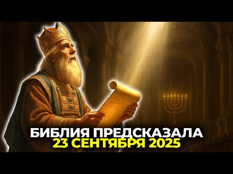 Видео: 23 СЕНТЯБРЯ 2025 — ДЕНЬ, КОТОРЫЙ БИБЛИЯ ПРЕДСКАЗАЛА!