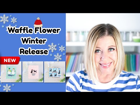 Видео: Вафельный цветок очаровательный НОВЫЙ релиз — СНЕЖНОЕ ВЕСЕЛЬЕ