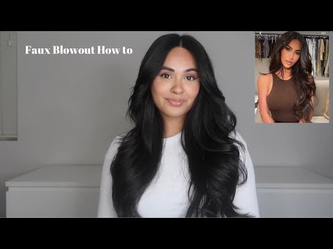 Видео: Как сделать искусственную укладку Ким К.