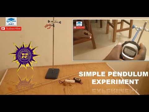Видео: Простой эксперимент с маятником — Практикум по физике WASSCE 2018